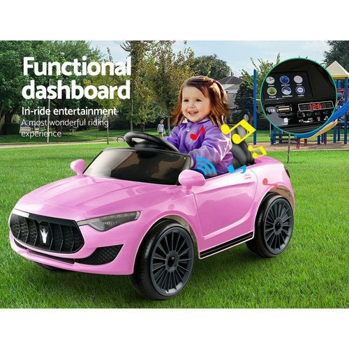 Rigo Kids Electric Ride On Car Toys Cars Headlight Music Remote